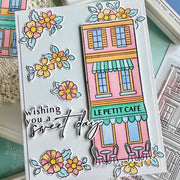 Pinkfresh Studio - Darling District Stencils