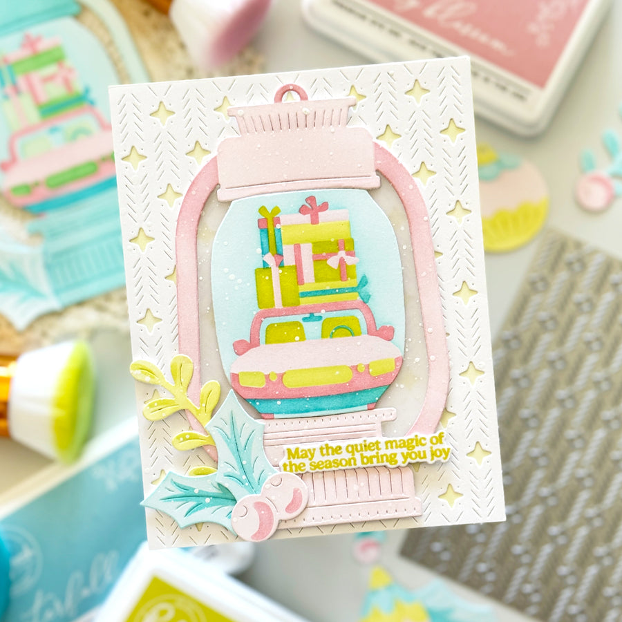 Pinkfresh Studio - Evergreen Sparkle Coverplate Die