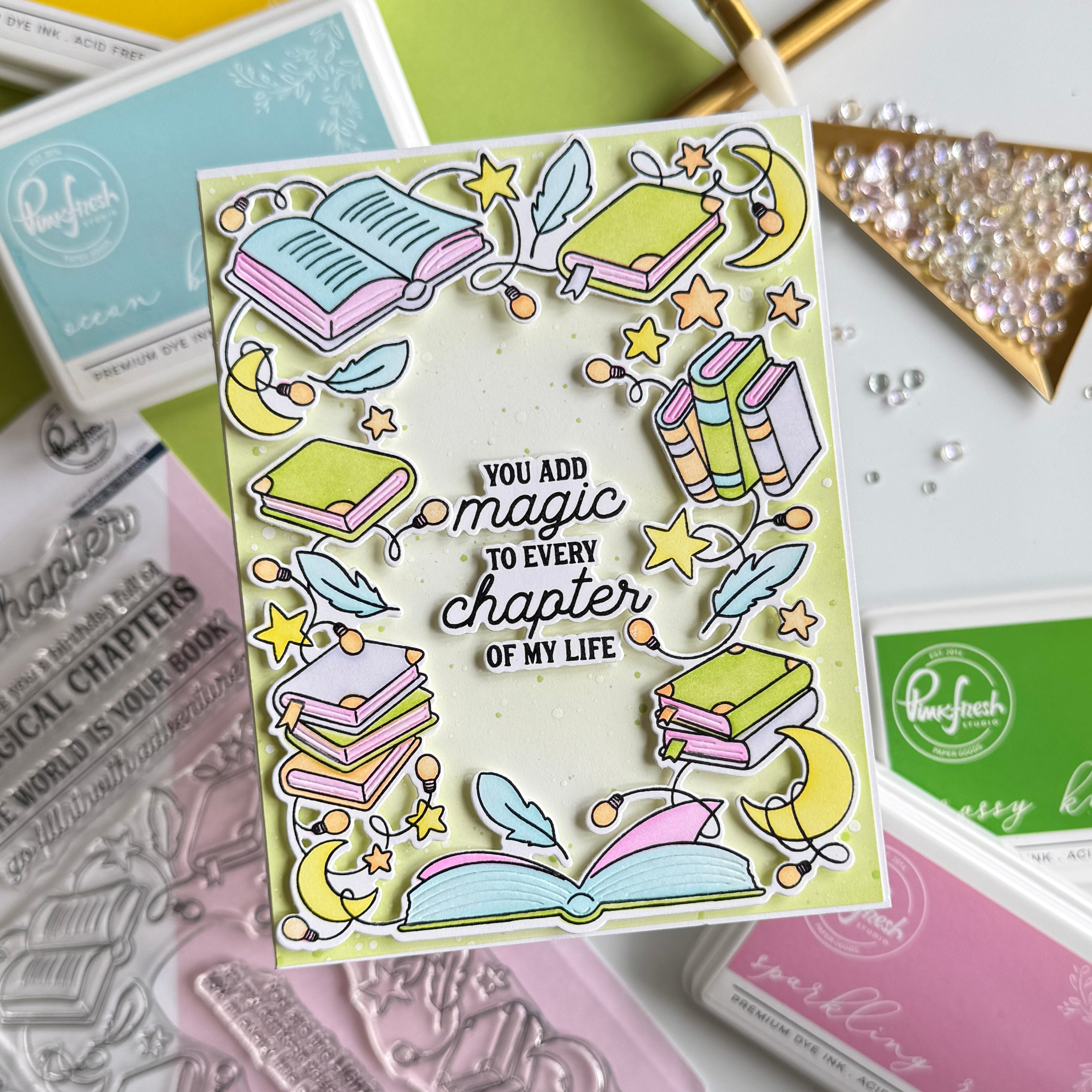 Pinkfresh Studio - Twilight Tales Stencils