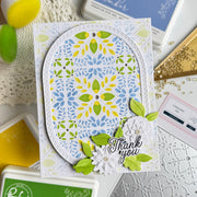 Pinkfresh Studio - Petal Mosaic Stencils