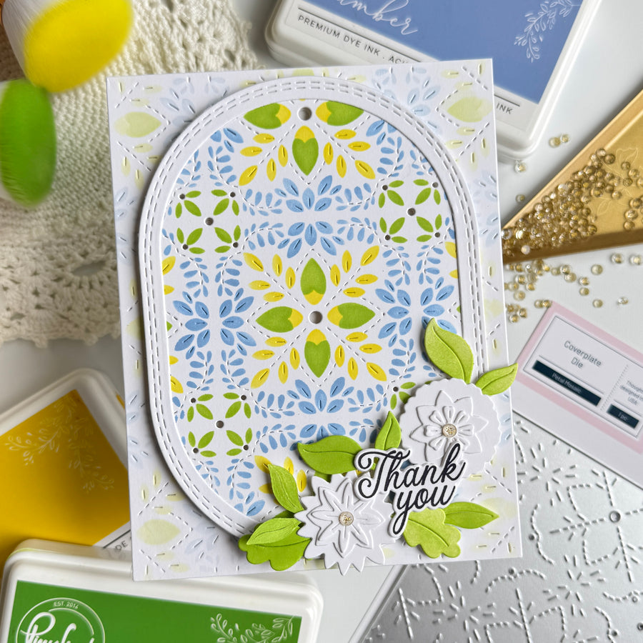 Pinkfresh Studio - Petal Mosaic Stencils