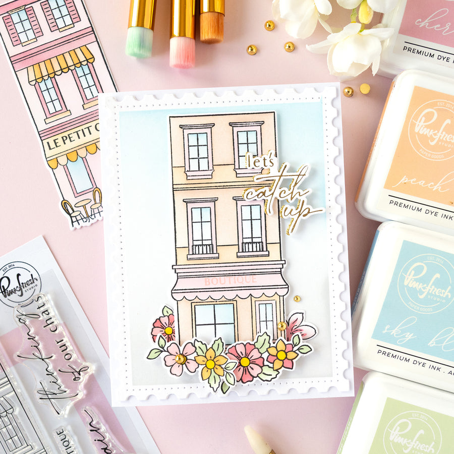 Pinkfresh Studio - Fragrance Notes Stencils