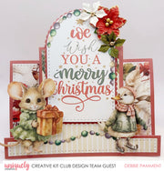 Uniquely Creative - Centre Stepper Card Die