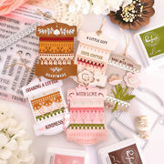Pinkfresh Studio - The Stitch Edit: Heartmade Details Stamps