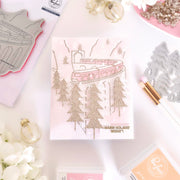 Pinkfresh Studio - Holiday Express Cling Stamp