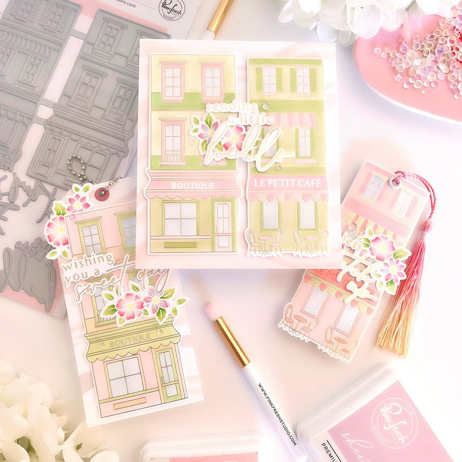 Pinkfresh Studio - Darling District Press Plates