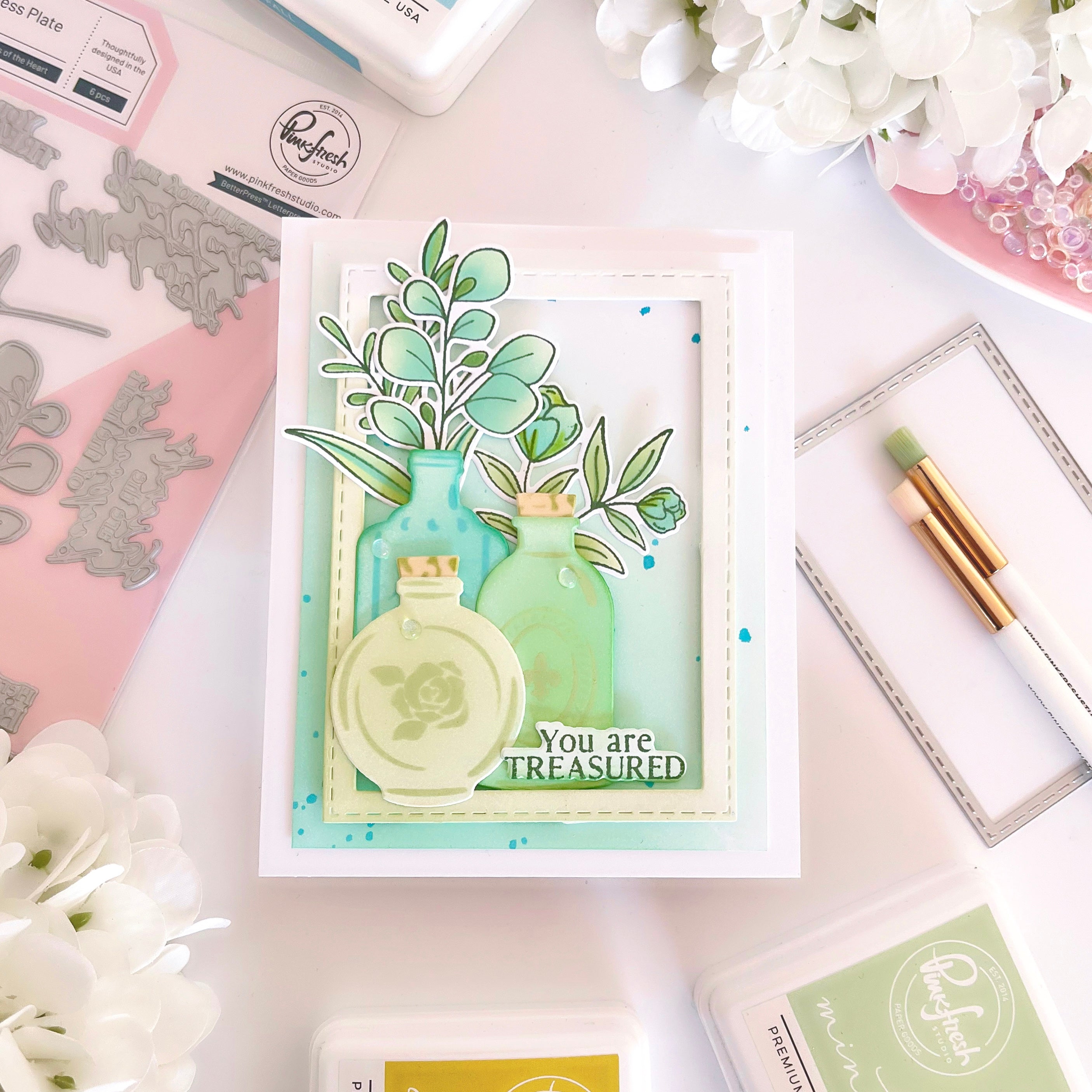 Pinkfresh Studio - Keepsakes of the Heart Dies