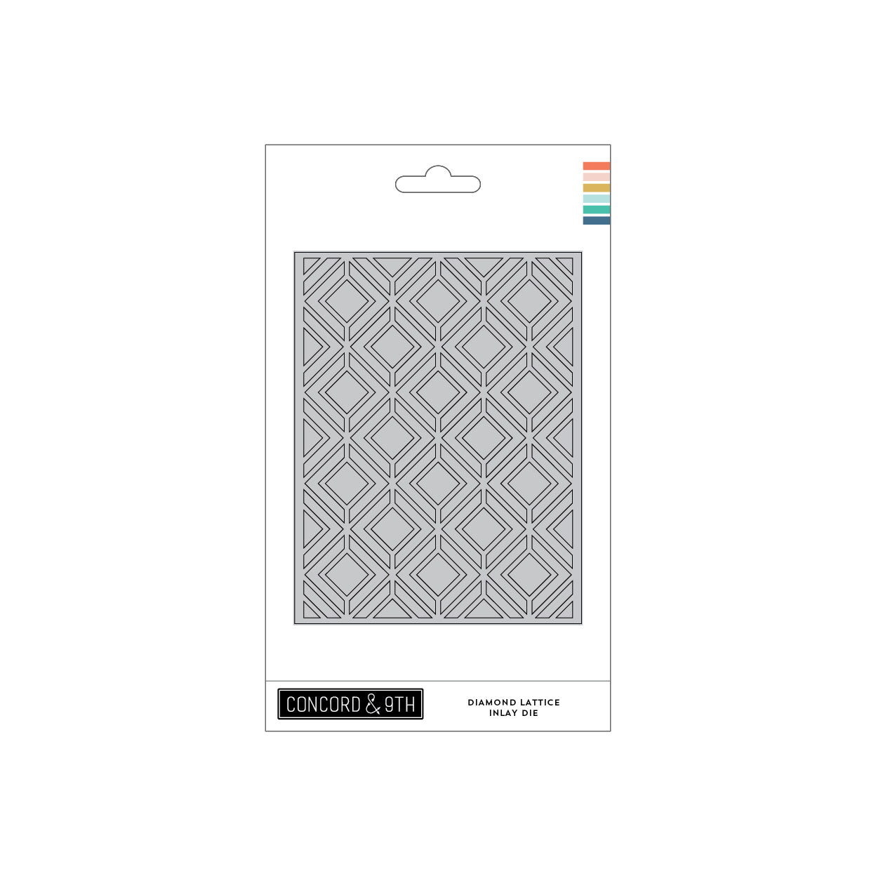 Concord & 9th - Diamond Lattice Inlay Die