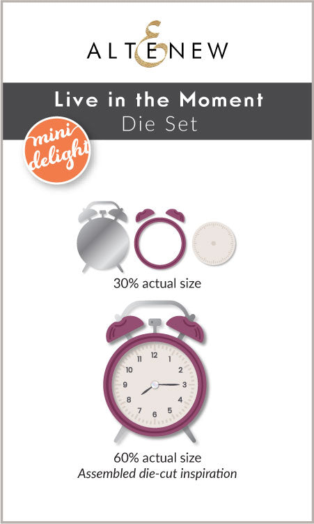 Altenew - Mini Delight: Live in the Moment Stamp & Die Set