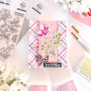 Pinkfresh Studio - Diagonal Plaid Press Plate