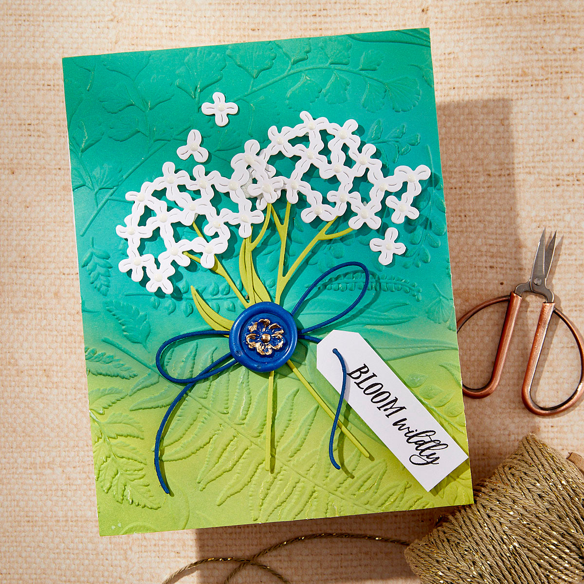 Spellbinders - Field Notes 3D Embossing Folder from the Field Notes Collection