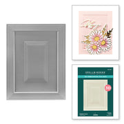 Spellbinders - Molded Frame 3D Embossing Folder from the Yana's Daisies Collection by Yana Smakula