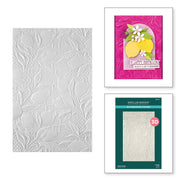 Spellbinders - Lemon Fresco 3D Embossing Folder from the La Dolce Vita Collection