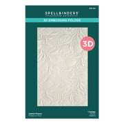Spellbinders - Lemon Fresco 3D Embossing Folder from the La Dolce Vita Collection
