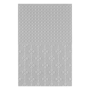 Spellbinders - Polka Dot & Posy Duo 3D Embossing Folder from the Tabbed Classics Collection by Wendy Vecchi