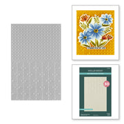 Spellbinders - Polka Dot & Posy Duo 3D Embossing Folder from the Tabbed Classics Collection by Wendy Vecchi