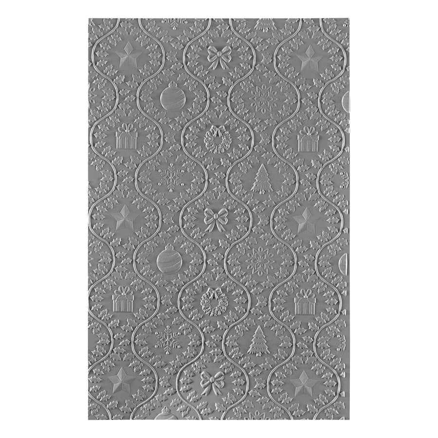 Spellbinders - Country Christmas 3D Embossing Folder from the Country Christmas Collection by Annie Williams