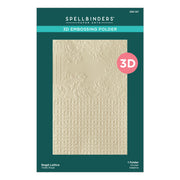 Spellbinders - Regal Lattice 3D Embossing Folder