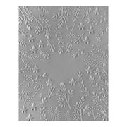 Spellbinders - Stars and Fronds Frame 3D Embossing Folder from the Starry Holiday Collection by Dina Wakley