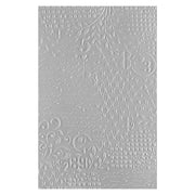 Spellbinders - Distress Mix 3D Embossing Folder from the Beautifully Imperfect Collection
