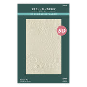 Spellbinders - Distress Mix 3D Embossing Folder from the Beautifully Imperfect Collection