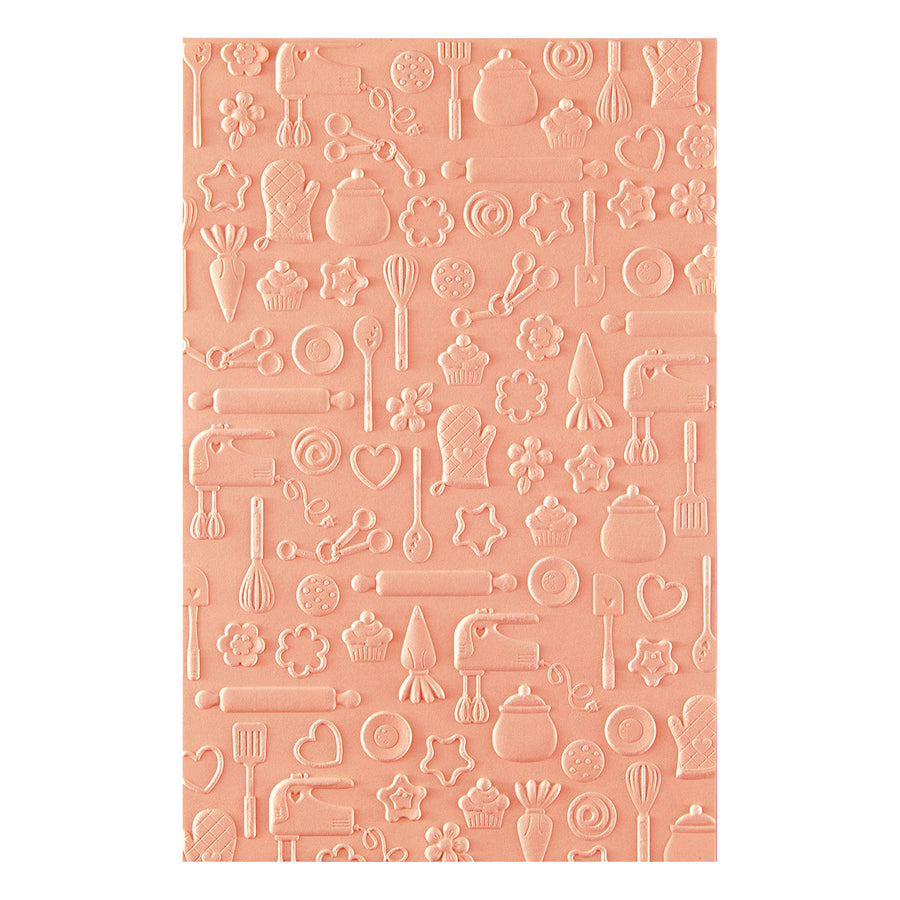 Spellbinders - Confection Companions 3D Embossing Folder by Tina Smith