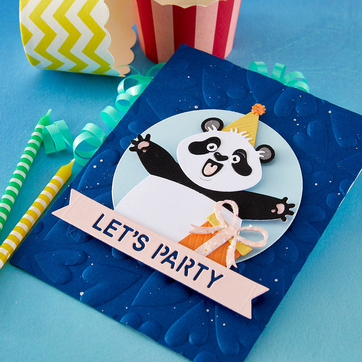 Spellbinders - Puffy Hearts 3D Embossing Folder by Simon Hurley