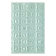 Spellbinders - Classic Pooh Baby Blocks 3D Embossing Folder with Simple Stories