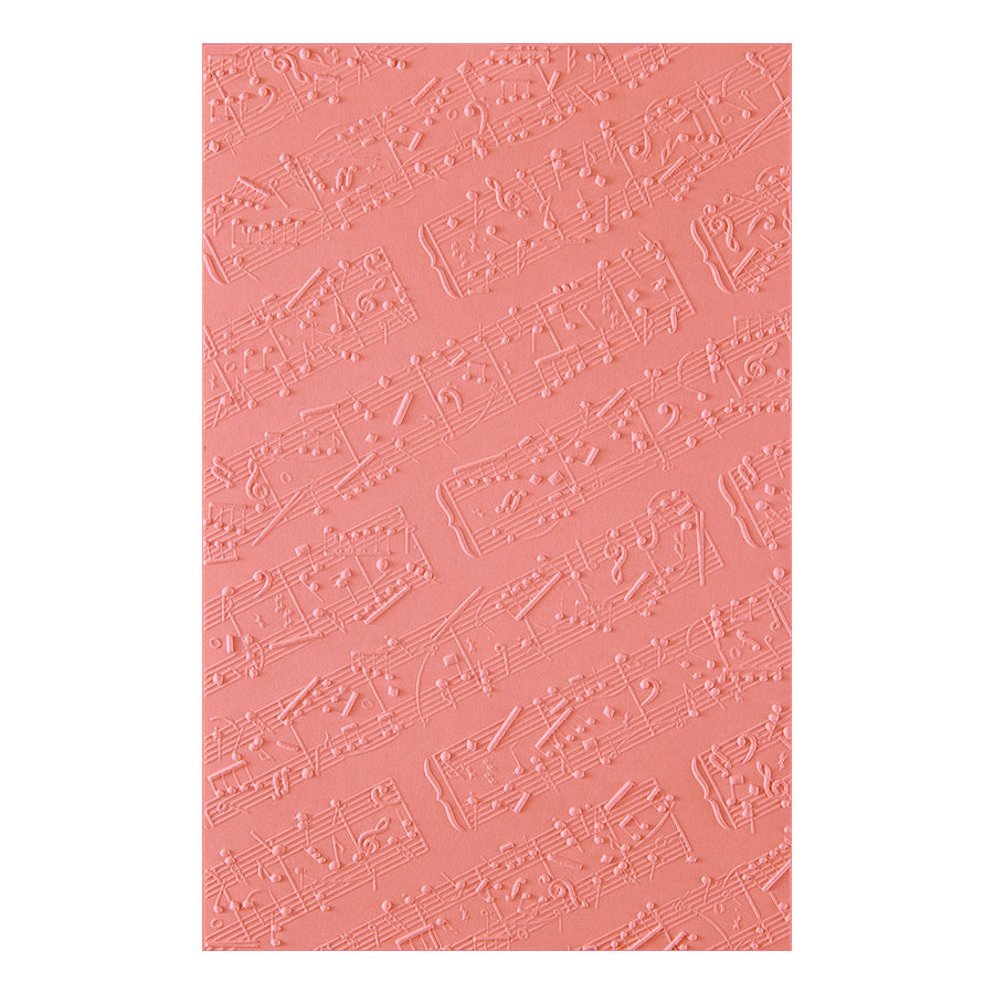 Spellbinders - Favorite Song 3D Embossing Folder