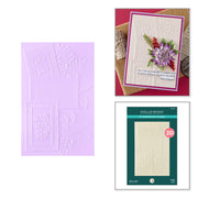 Spellbinders - Ode to a Poet 3D Embossing Folder by Susan Tierney-Cockburn