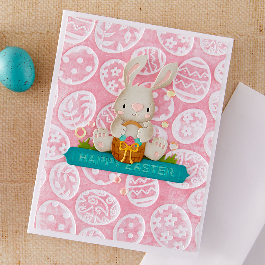 Spellbinders - Ornate Eggs 3D Embossing Folder by Simon Hurley