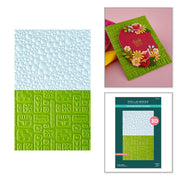 Spellbinders - Suds & Buds 3D Embossing Folder