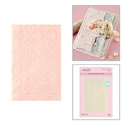 (COMING SOON) Spellbinders - Ribbons & Seams 3D Embossing Folder by Frank Garcia