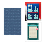 Spellbinders - Harlequin 3D Embossing Folder