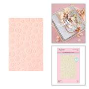 (COMING SOON) Spellbinders - Haberdashery Buttons 3D Embossing Folder by Frank Garcia