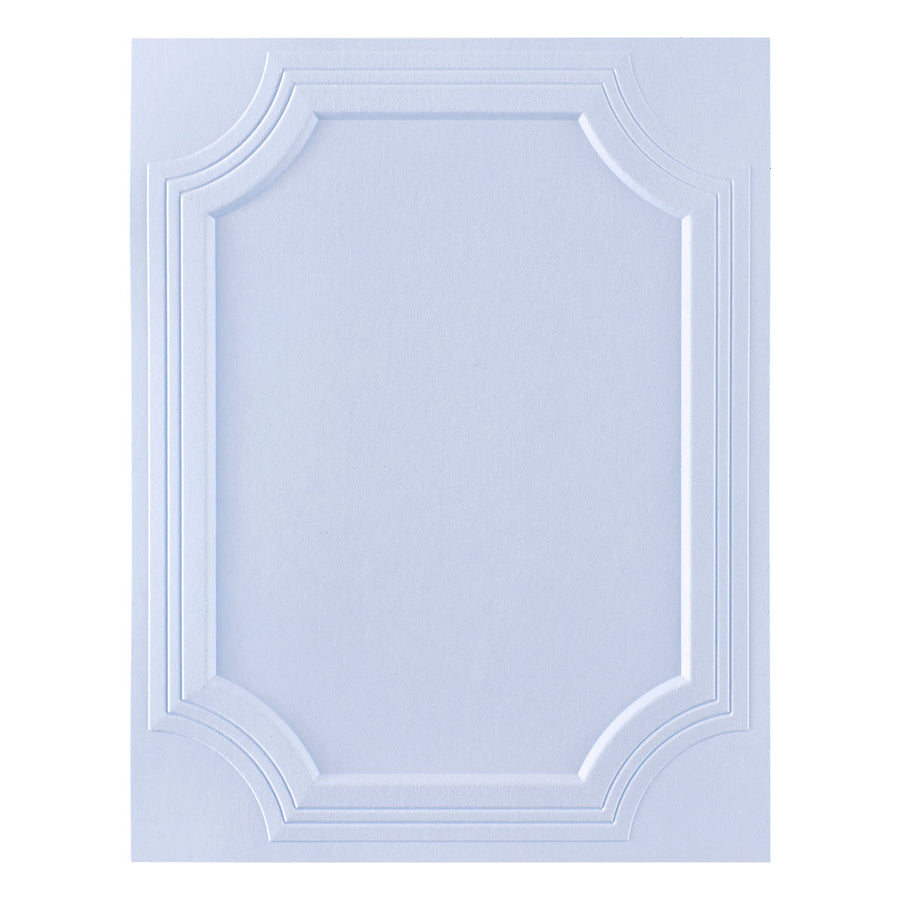 Spellbinders - A2 Ornate Molded Frame 3D Embossing Folder by Yana Smakula