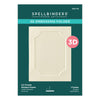 Spellbinders - A2 Ornate Molded Frame 3D Embossing Folder by Yana Smakula