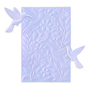 Spellbinders - Hummingbird Garden 3D Embossing Folder & Die Set by Simon Hurley