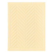 Spellbinders - A2 Herringbone Décor 3D Embossing Folder by Yana Smakula