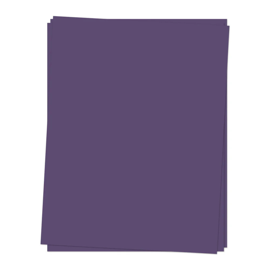 Concord & 9th - Eggplant Cardstock 8.5" x 11"