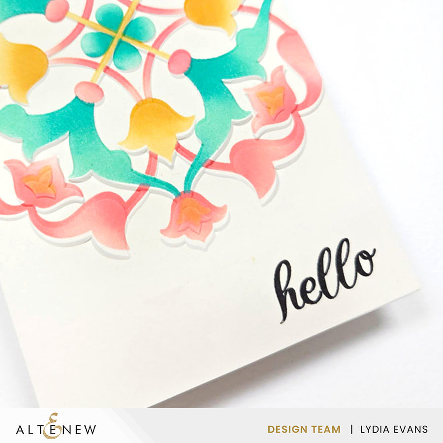 Altenew - Elegant Alphabet Stamp Set