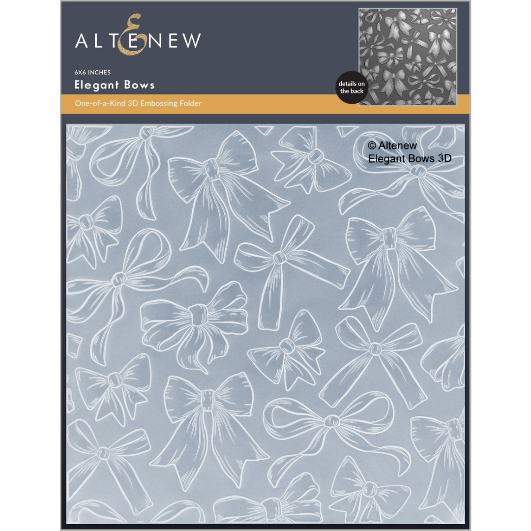 Altenew - Elegant Bows 3D Embossing Folder