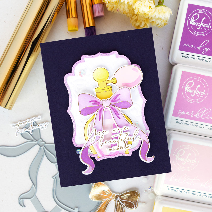 Pinkfresh Studio - Elegant Essence Stencils
