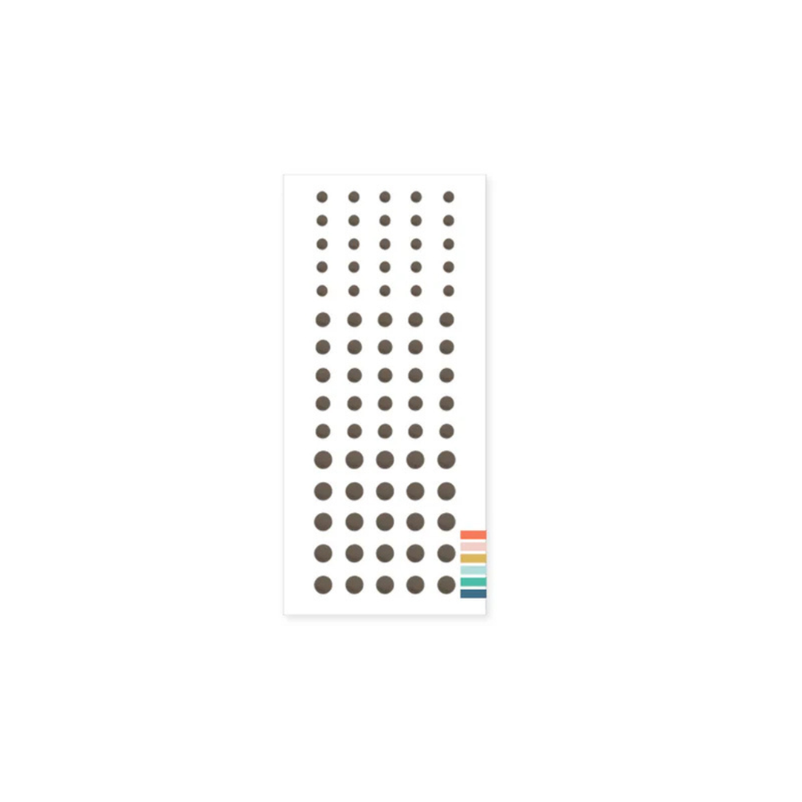 Concord & 9th - Espresso Enamel Dots