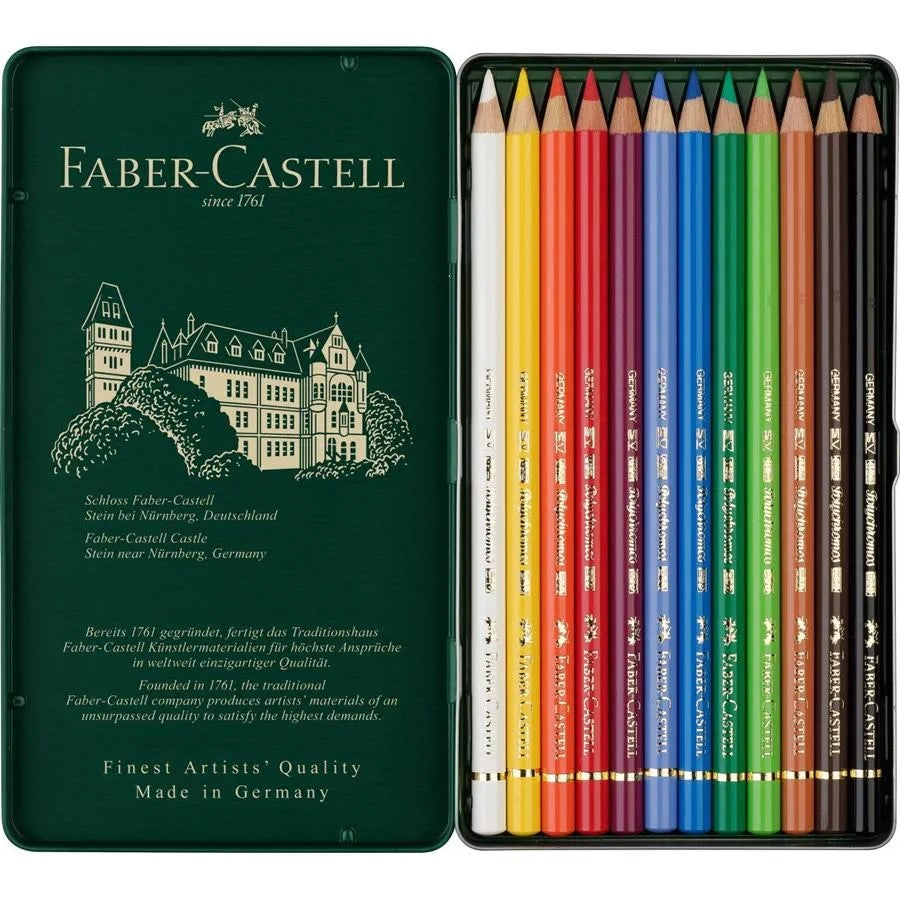 Faber-Castell - Polychromos Pencils - set of 12