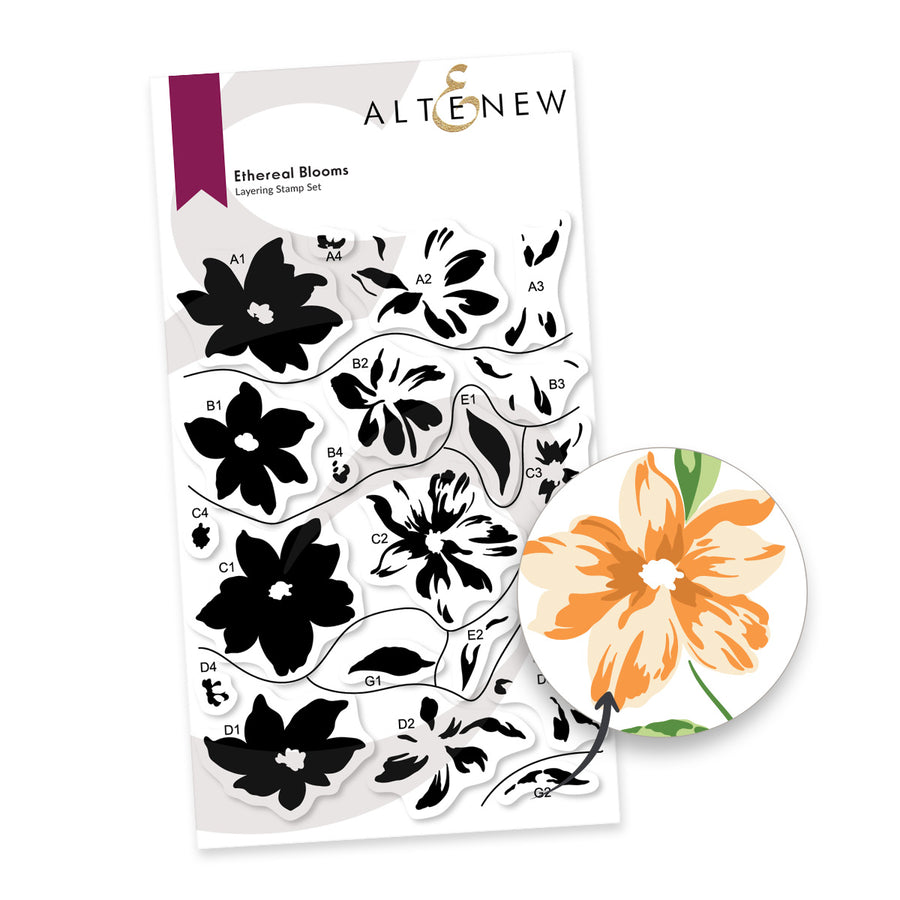 Altenew - Ethereal Blooms Stamp Set