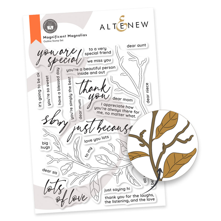 Altenew - Craft Your Life Project Kit: Magnificent Magnolias