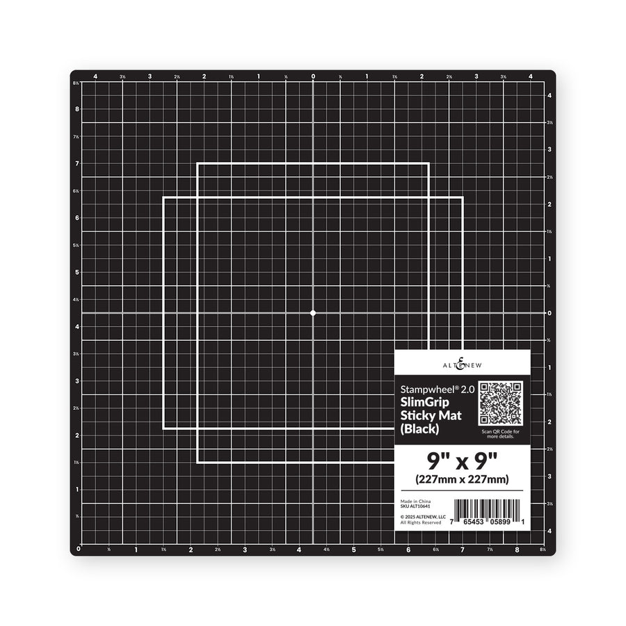 Altenew - Stampwheel 2.0 - SlimGrip Sticky Mat (Black)