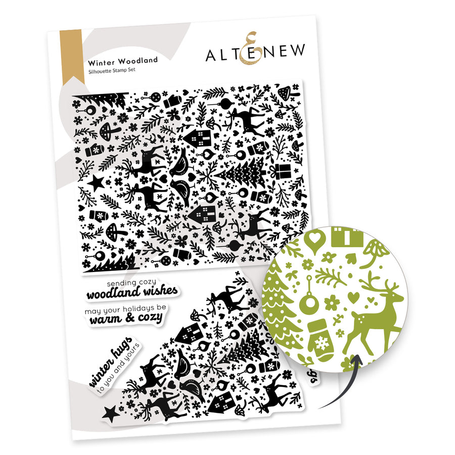 Altenew - Winter Woodland Stamp Set