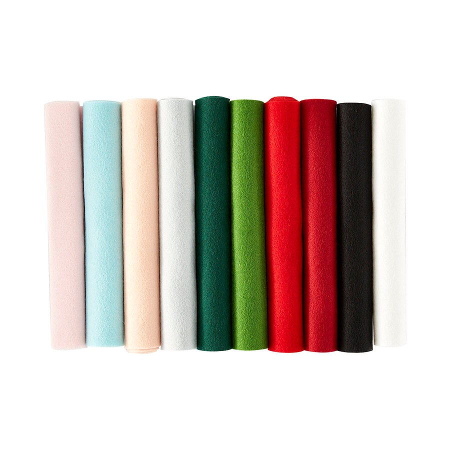 Spellbinders - Merino Wool Felt Sheets - Holiday Collection